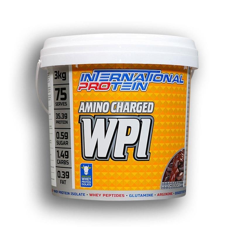 International Protein Amino Charged 分离乳清蛋白粉 巧克力味 3kg