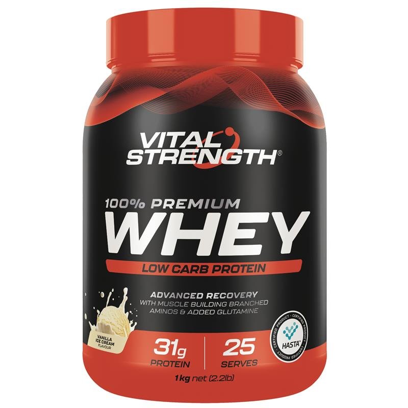 Vital Strength Launch 乳清蛋白粉 香草味 1kg