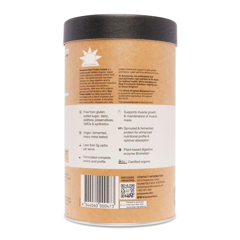 Amazonia RAW 分离植物蛋白粉 巧克力椰子味 1kg