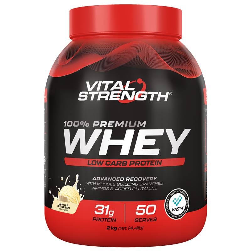 Vital Strength Launch 乳清蛋白粉 香草味 2kg