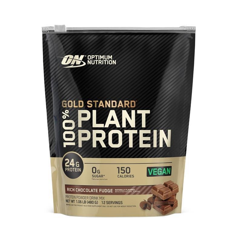 欧普特蒙 Optimum Nutrition 金标植物蛋白粉 巧克力味 480g