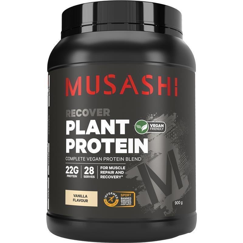 武藏 Musashi 植物蛋白粉 香草味 900g