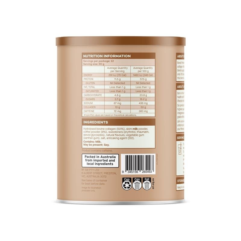 Bondi Protein Co. 胶原拿铁冲剂 240g