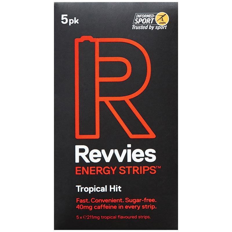 Revvies 能量口含膜 热带水果味 5片装
