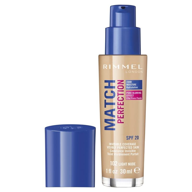 Rimmel Match Perfection 102 Light Nude