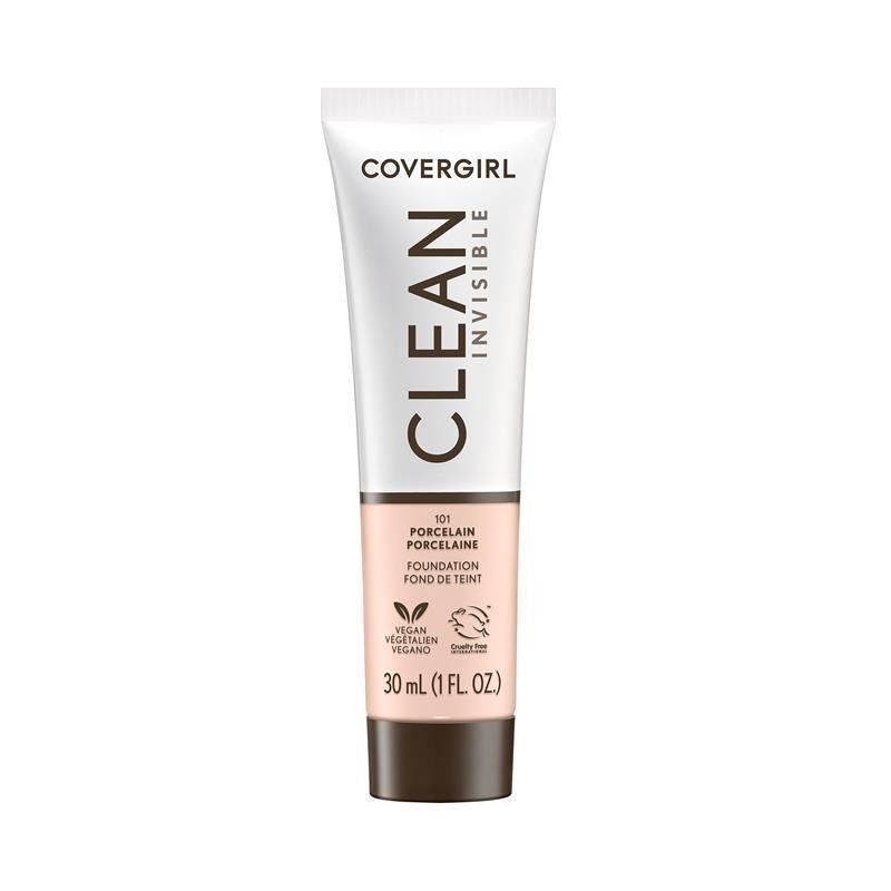 Covergirl Clean Invisible Foundation #101 Porcelain