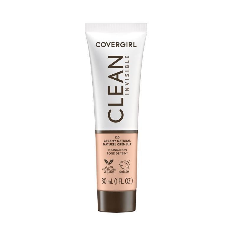 Covergirl Clean Invisible Foundation #120 Creamy Natural