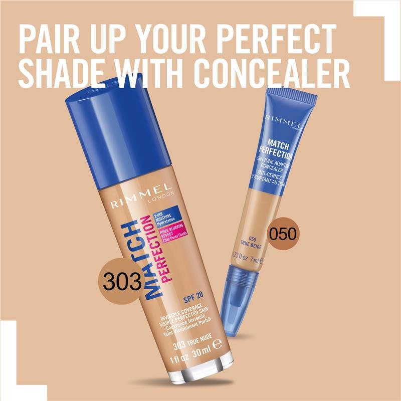 Rimmel Match Perfection Foundation True Nude