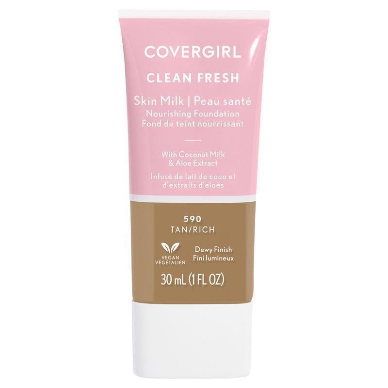 Covergirl Clean Fresh Skin Milk Foundation Tan/Rich 590 30ml