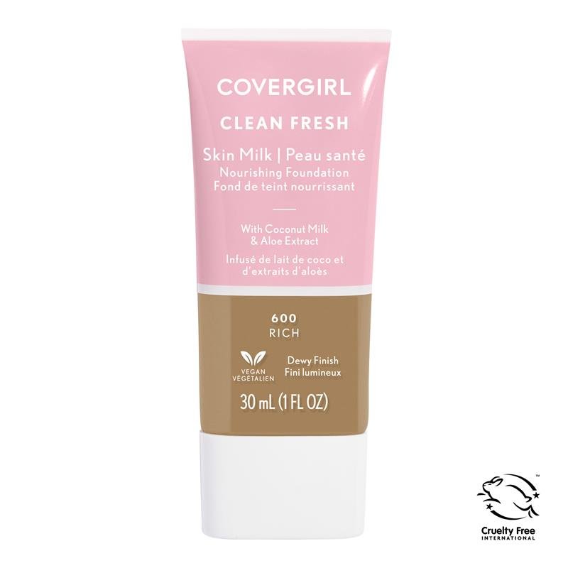 Covergirl Clean Fresh Skin Milk Vegan Foundation Rich 600