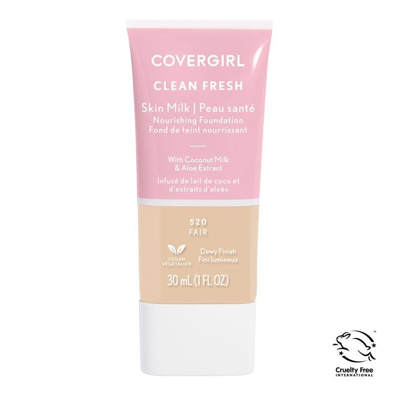 Covergirl Clean Fresh Skin Milk Vegan Foundation Fair 520