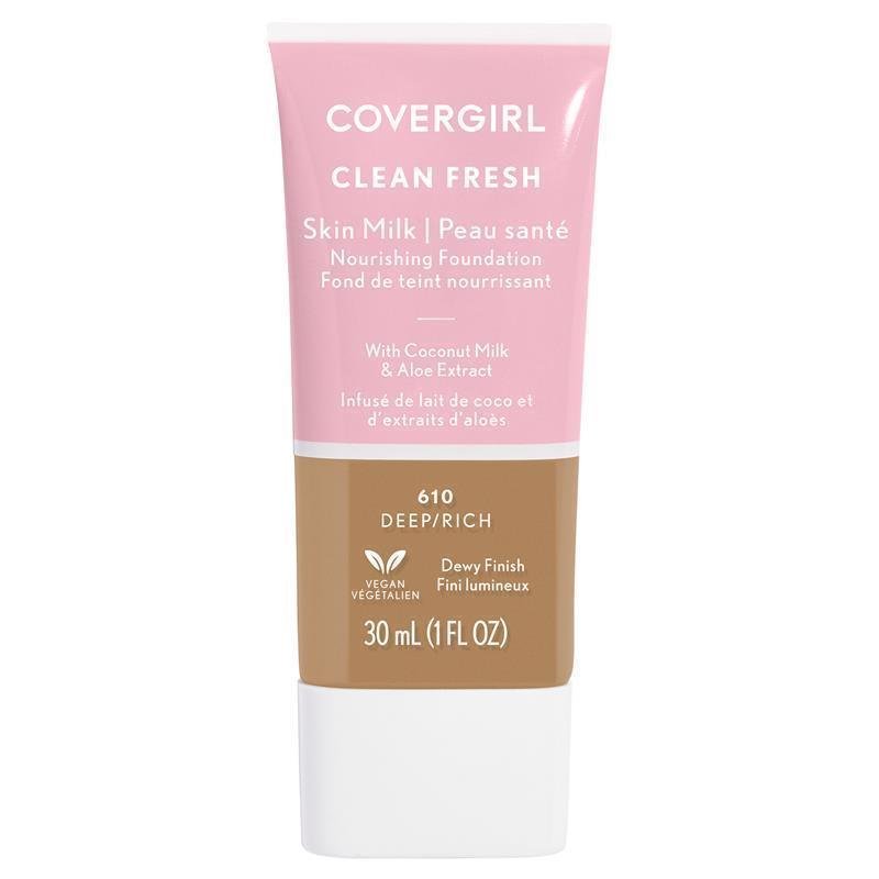 Covergirl Clean Fresh Skin Milk Vegan Foundation Rich/Deep 610