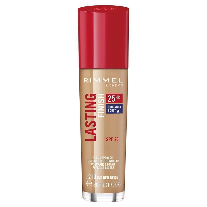 Rimmel Long Lasting 25Hr Foundation Golden Beige 210