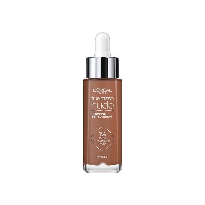 L'Oreal Paris True Match Nude Plumping Tinted Serum 8-10 Deep