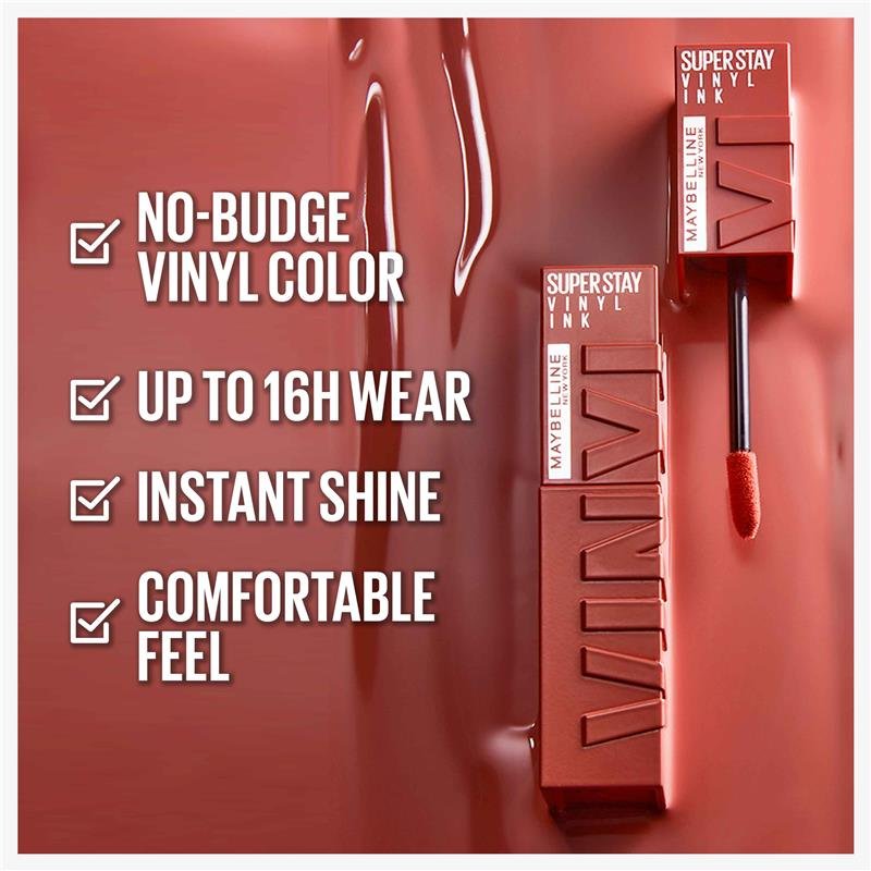 Maybelline Superstay Vinyl Ink Liquid Lip Colour Captivated