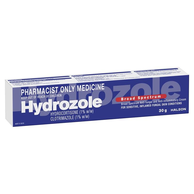 Hydrozole 氢化可的松+克霉唑乳膏 1% 30g