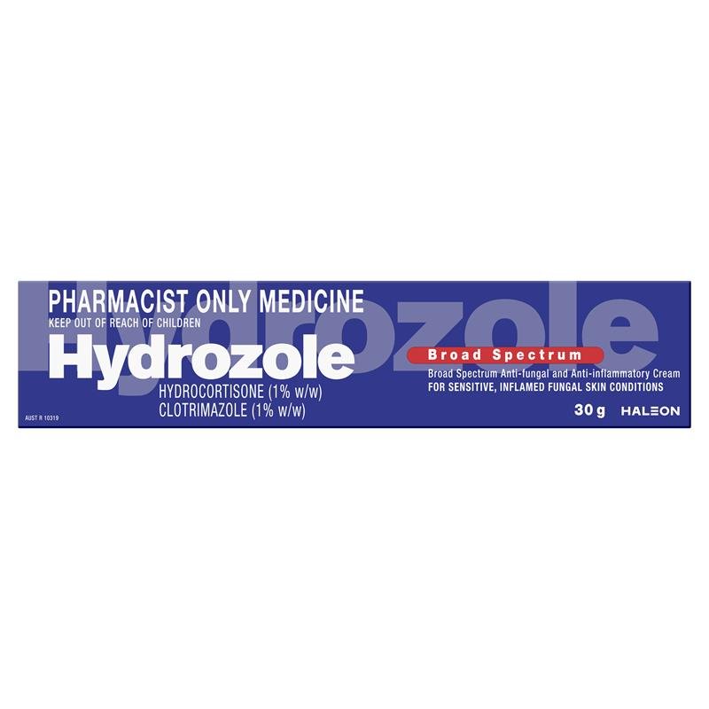 Hydrozole 氢化可的松+克霉唑乳膏 1% 30g