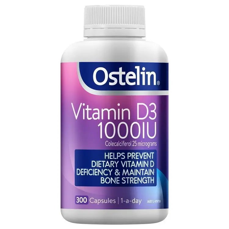 Ostelin 奥斯特林 维生素D 促进钙吸收 300粒
