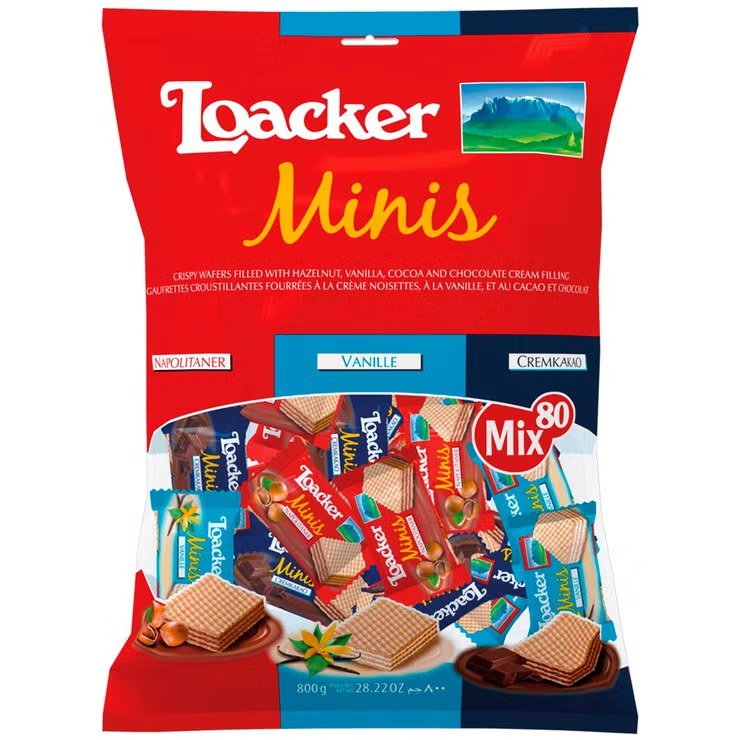 Loacker 莱家 迷你威化饼干