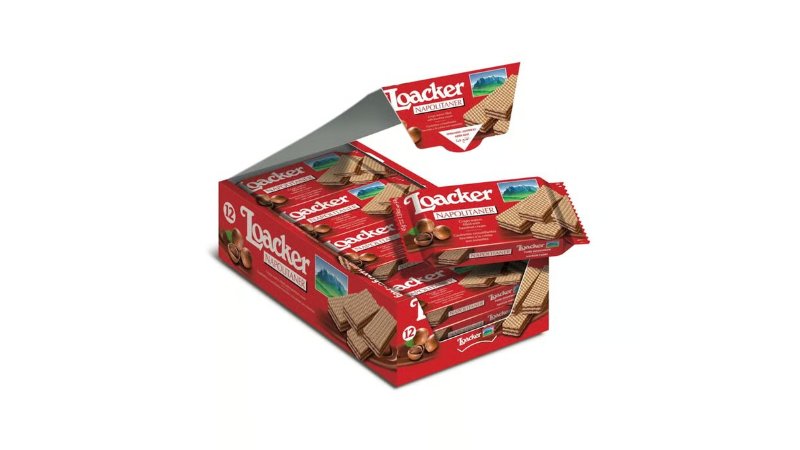 Loacker 莱家 榛子威化饼干 Napolitaner