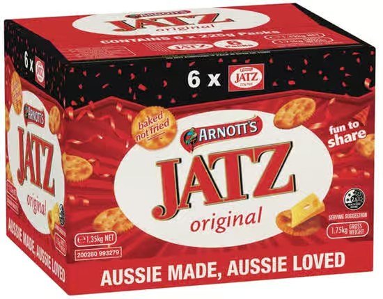 Arnott's 雅乐思 Jatz 咸味薄脆饼干