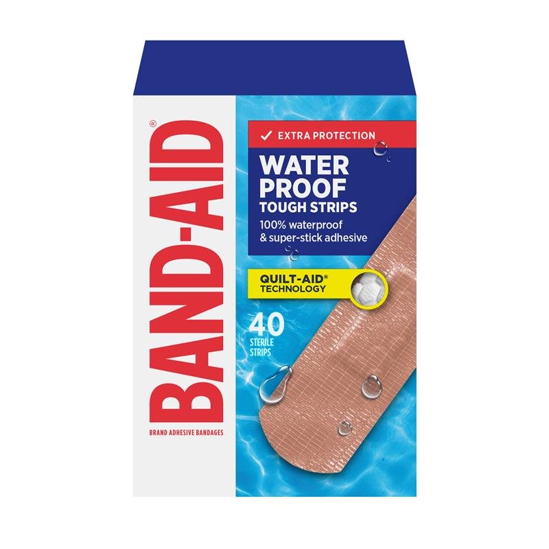 Band-Aid 邦迪 防水加固创可贴 40片