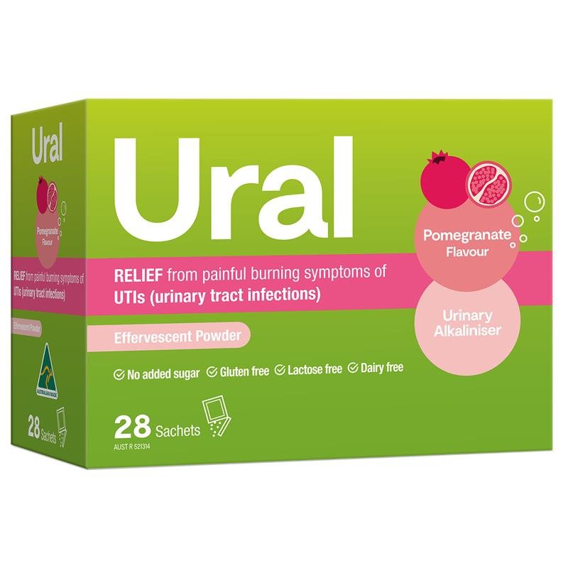 Ural 泡腾冲剂 石榴味 28条