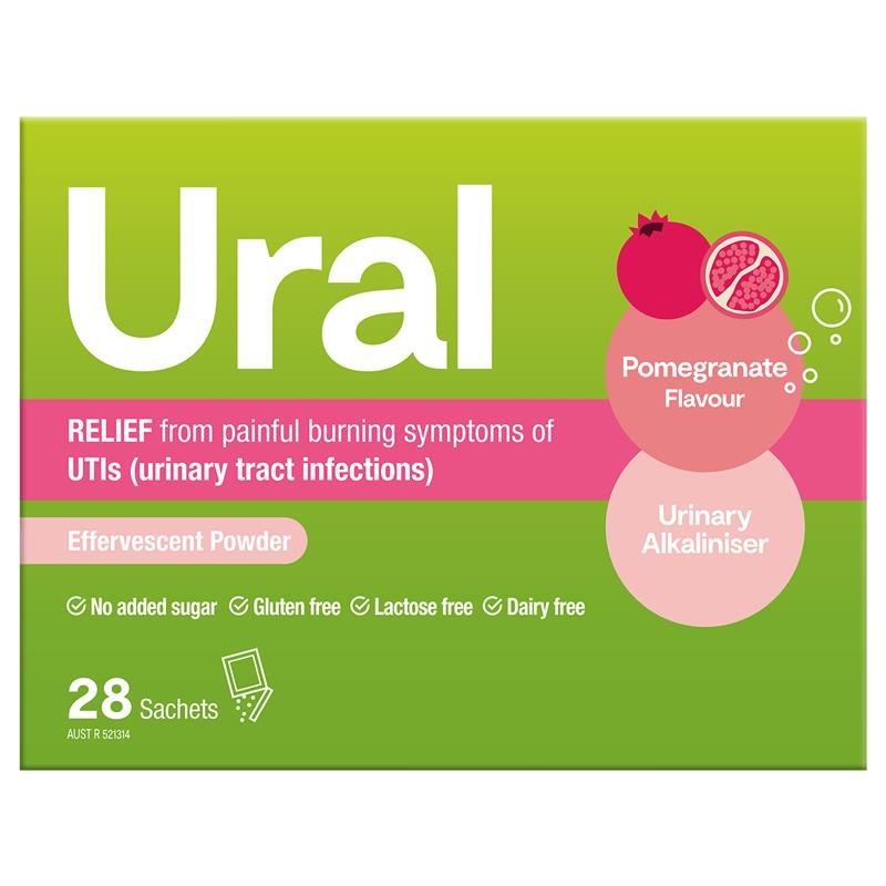 Ural 泡腾冲剂 石榴味 28条
