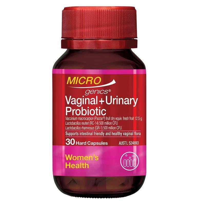 Microgenics 女性私处与泌尿益生菌胶囊 30粒