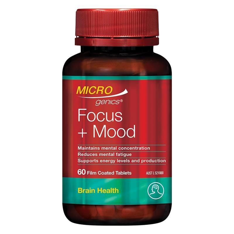 Microgenics 专注与情绪支持胶囊 60粒