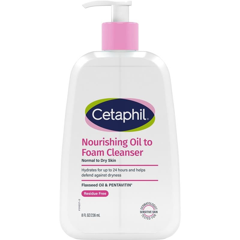 Cetaphil 丝塔芙 滋养洁颜油(遇水成泡)236ml