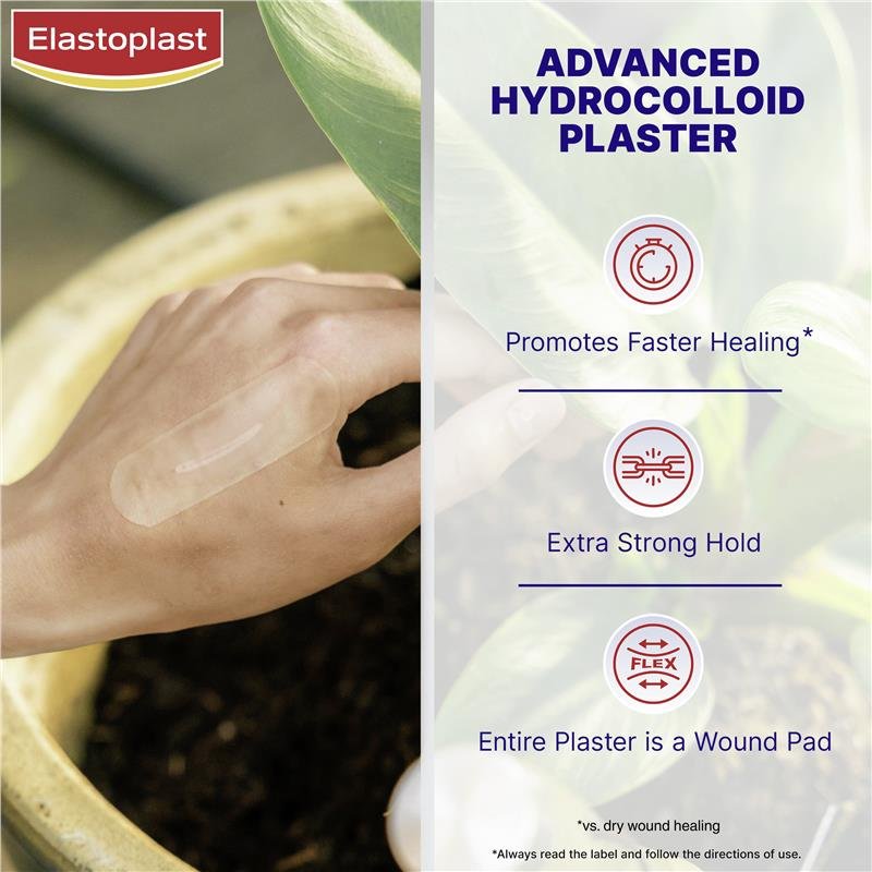 Elastoplast 水胶体透明创可贴 10片