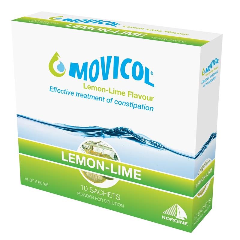 Movicol 通便粉剂 柠檬青柠味 10袋