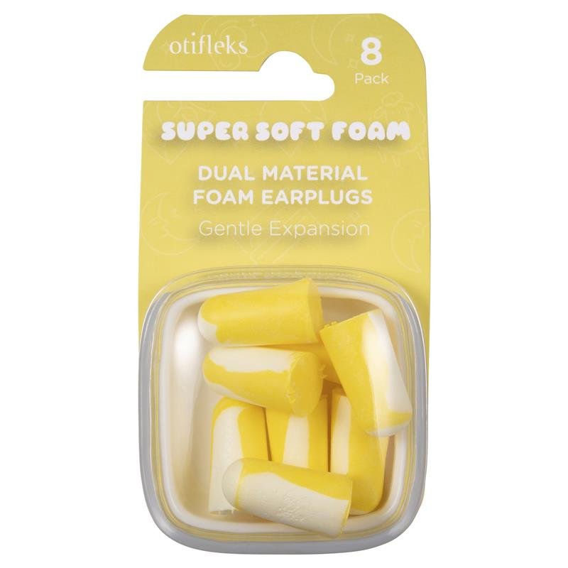 Otifleks 泡棉隔音耳塞 8个装