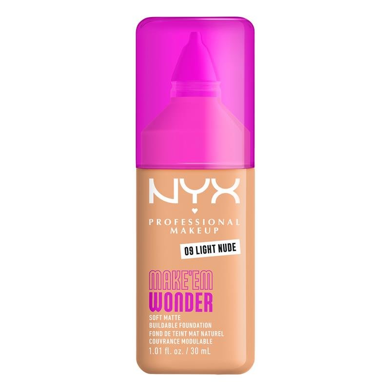 NYX Make Em Wonder 粉底液 Light Nude 1瓶