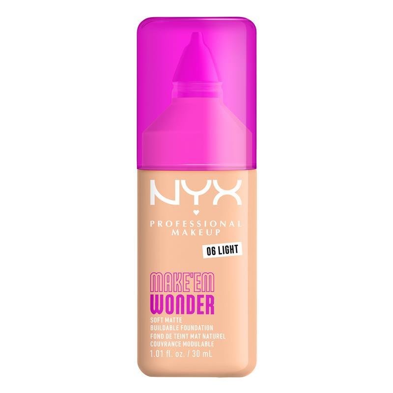 NYX Make Em Wonder 粉底液 Light 1瓶