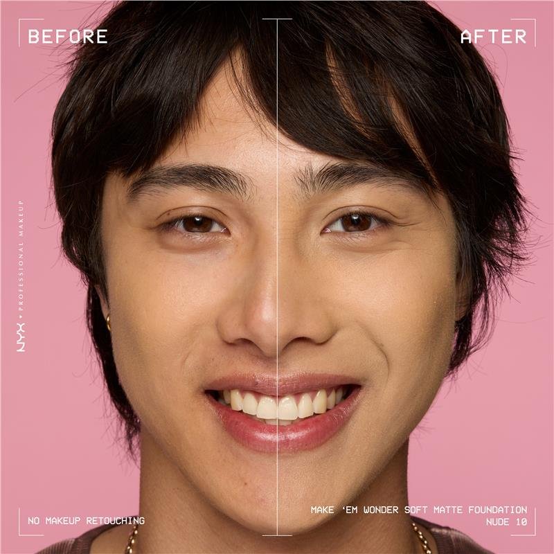 NYX Make Em Wonder 粉底液 Nude 1瓶