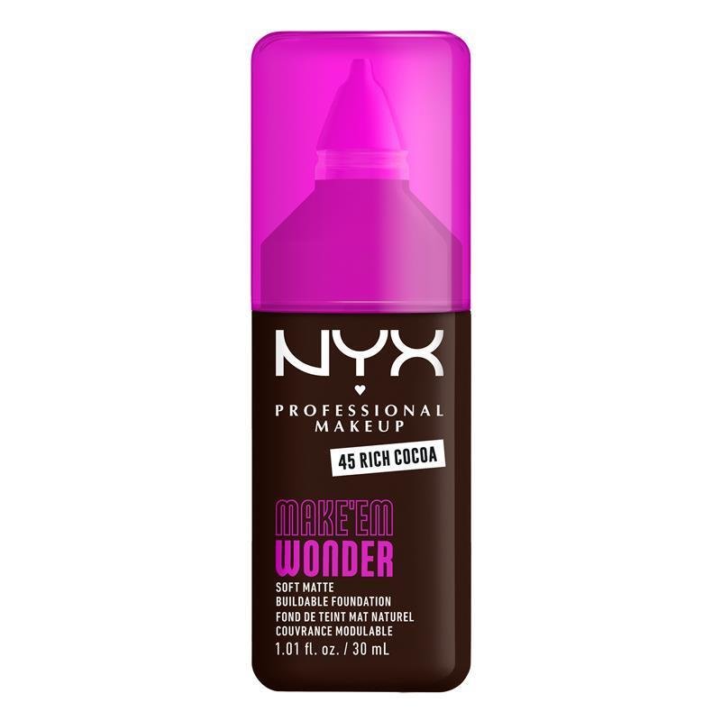 NYX Make Em Wonder 粉底液 Rich Cocoa 1瓶