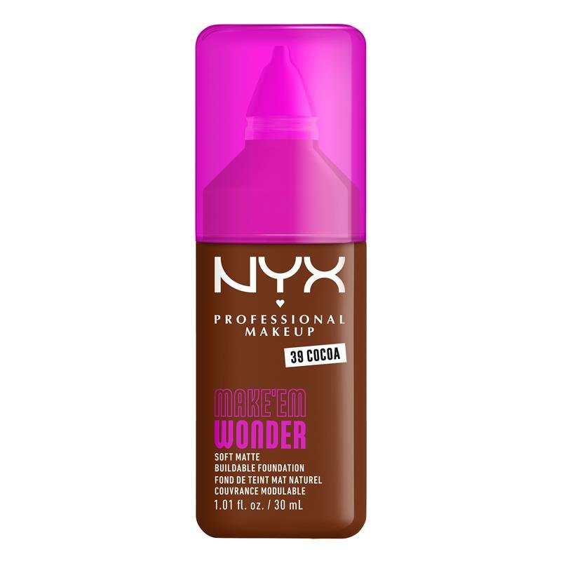 NYX Make Em Wonder 粉底液 Cocoa 1瓶