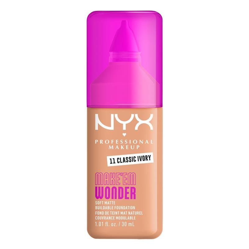 NYX Make Em Wonder 粉底液 Classic Ivory 1瓶