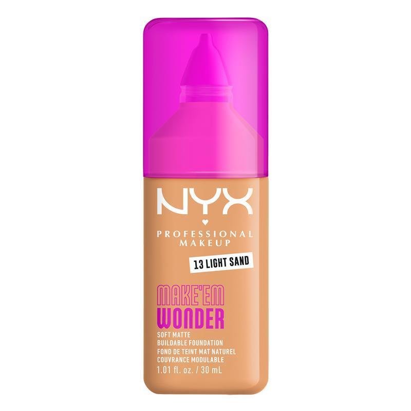 NYX Make Em Wonder 粉底液 Light Sand 1瓶