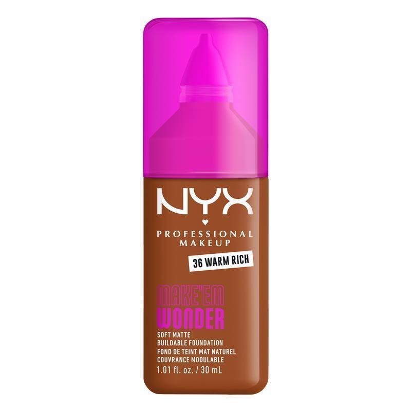 NYX Make Em Wonder 粉底液 Warm Rich 1瓶