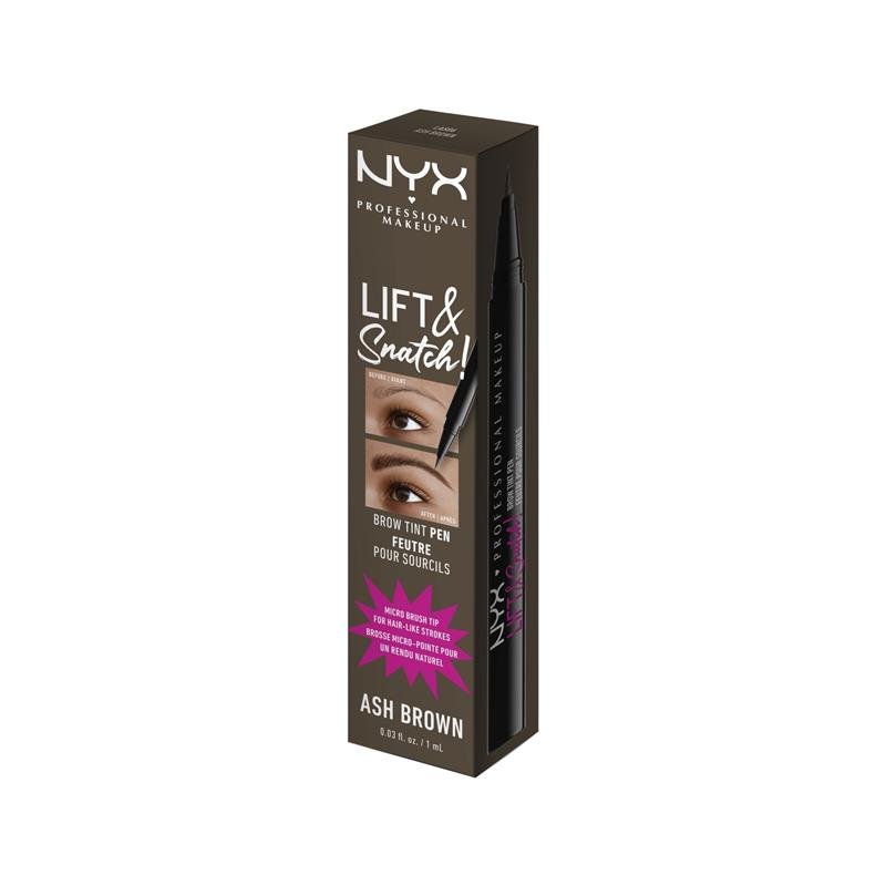 NYX Lift N Snatch 眉笔 Ash Brown 1支