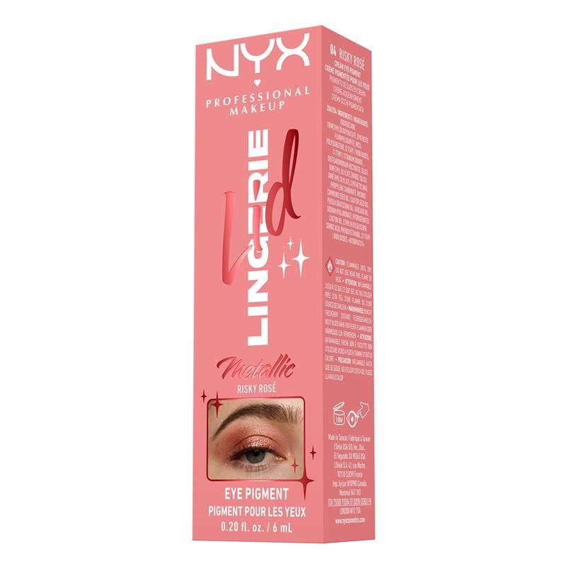 NYX Lid Lingerie 眼影膏 Risky Rose 1支
