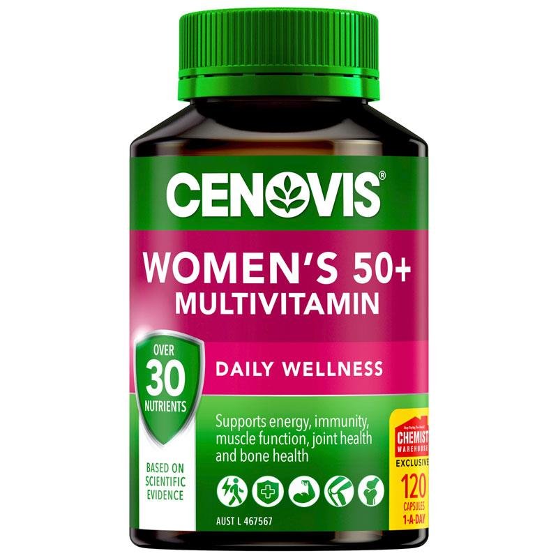 Cenovis 女士50+复合维生素 120粒