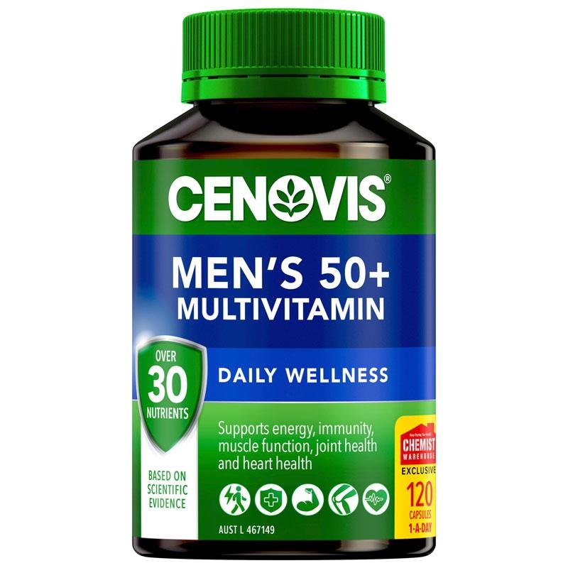 Cenovis 男士50+复合维生素 120粒