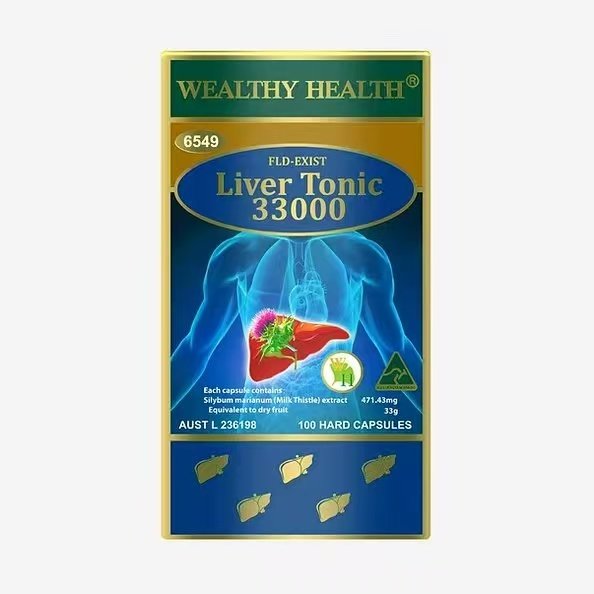 Wealthy Health 富康奶蓟草护肝片 100粒