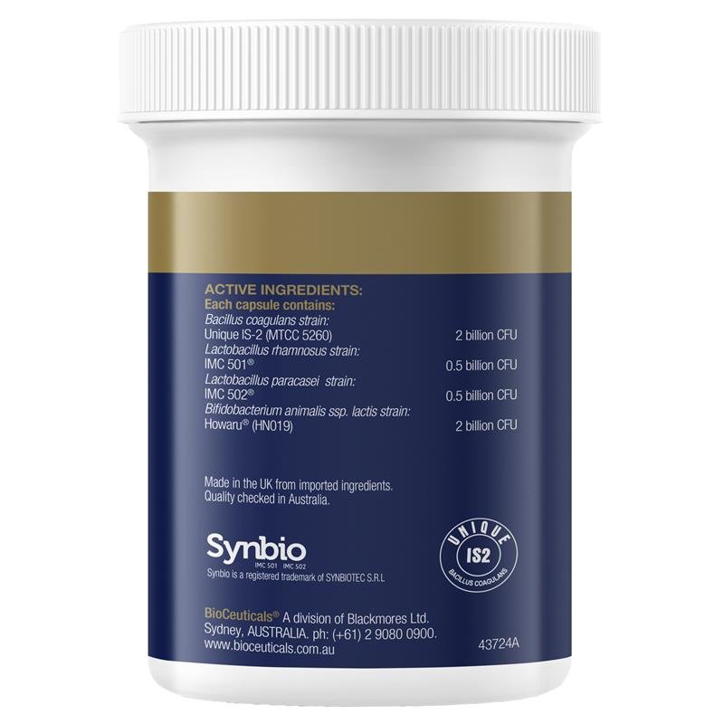 BioCeuticals UltraBiotic Daily Gut Relief 60 Hard Capsules