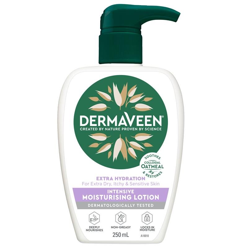 DermaVeen Intensive Extra Hydration Intensive Moisturising Lotion 250mL