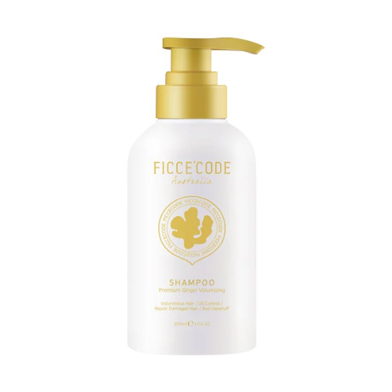 FicceCode 菲诗蔻 生姜巴毫洗发水 300ml  新版